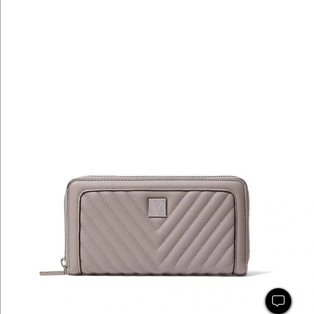 Victoria’s Secret Grey Wallet - Picture 1 of 7